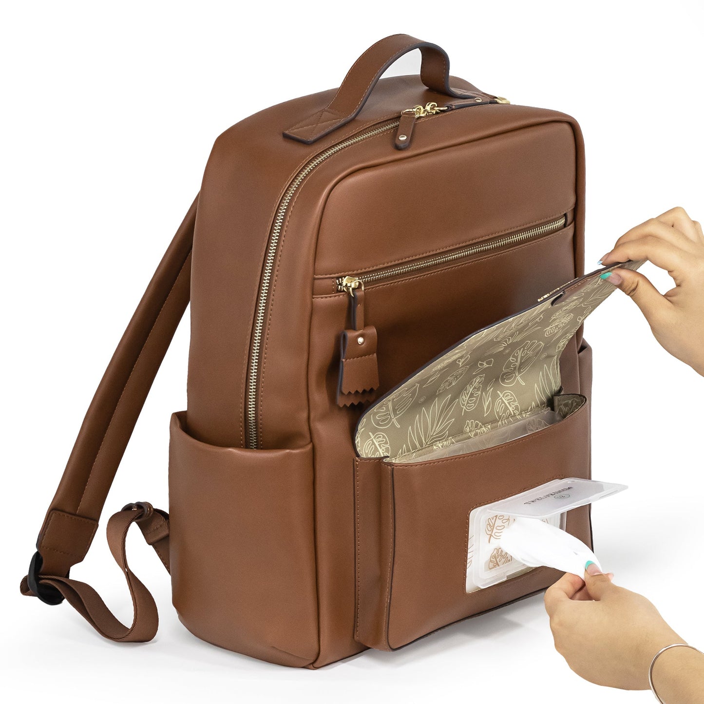 PEEK A BOO backpack תיק גב |חום| תיק גב